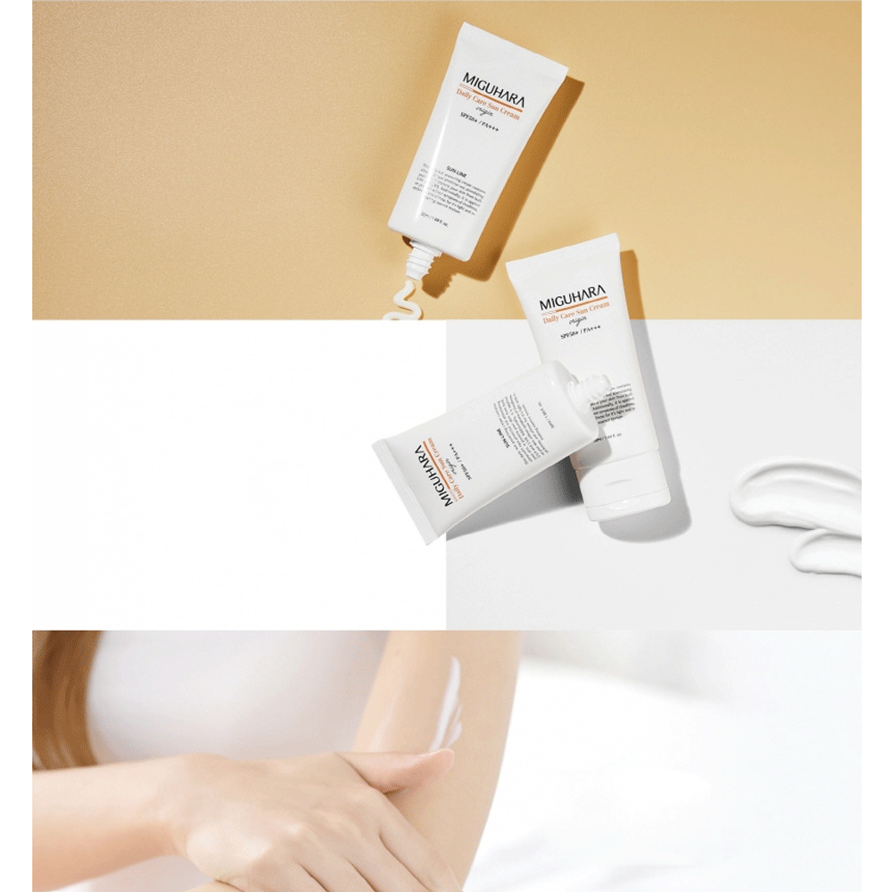 MIGUHARA Daily Care Sun Cream Origin SPF 50+ PA+++ 50ml - DODOSKIN