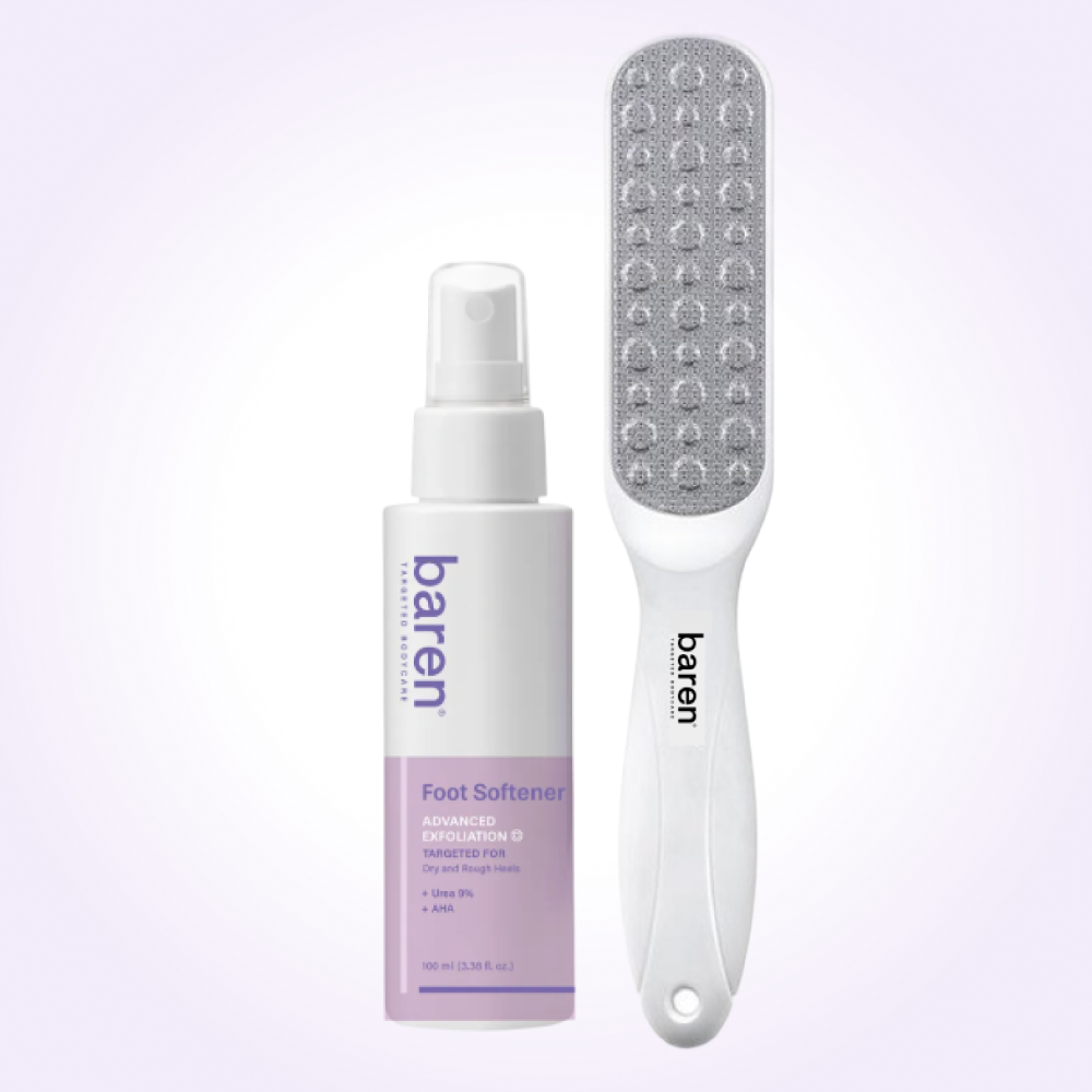 baren Foot Exfoliant Softener At Home Kit
