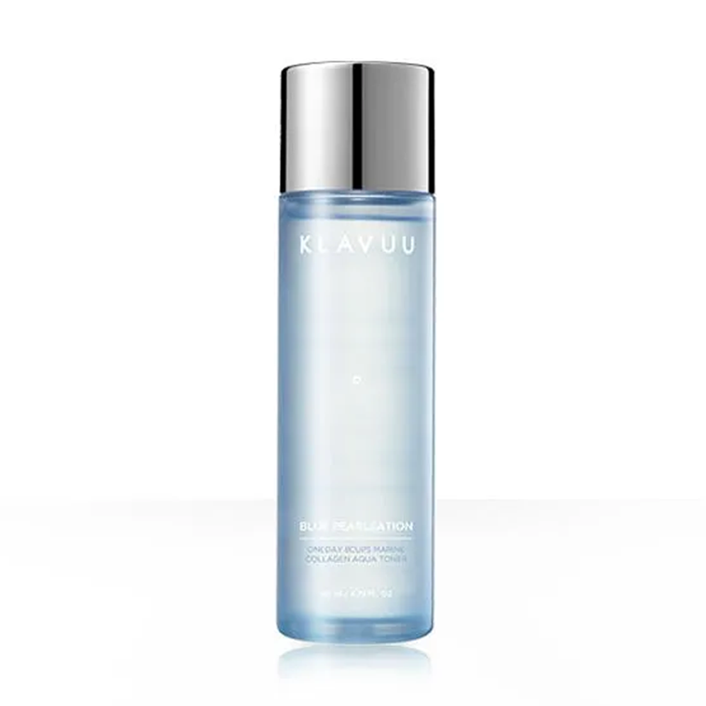 KLAVUU Blue Pearlsation One Day 8 Cups Marine Collagen Aqua Toner 140ml - DODOSKIN