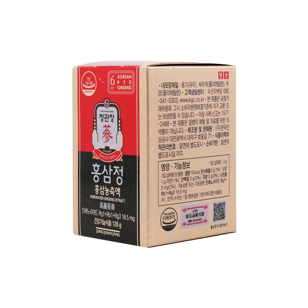 Jung Kwan Jang Extract Korean Red Ginseng 120g