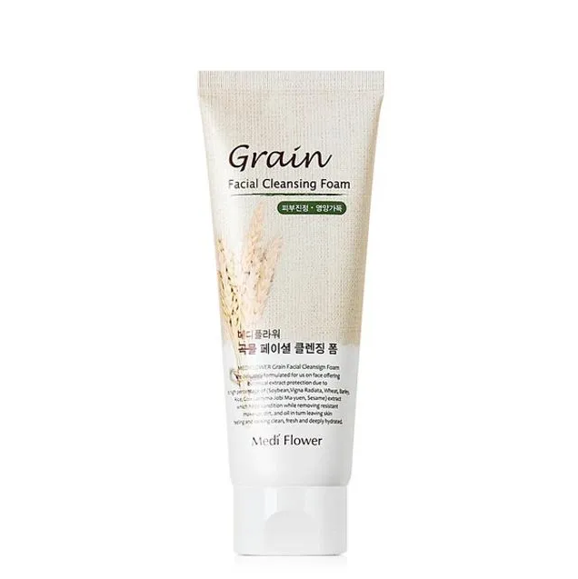 MediFlower Grain Facial Cleansing Foam 150ml - Dodoskin
