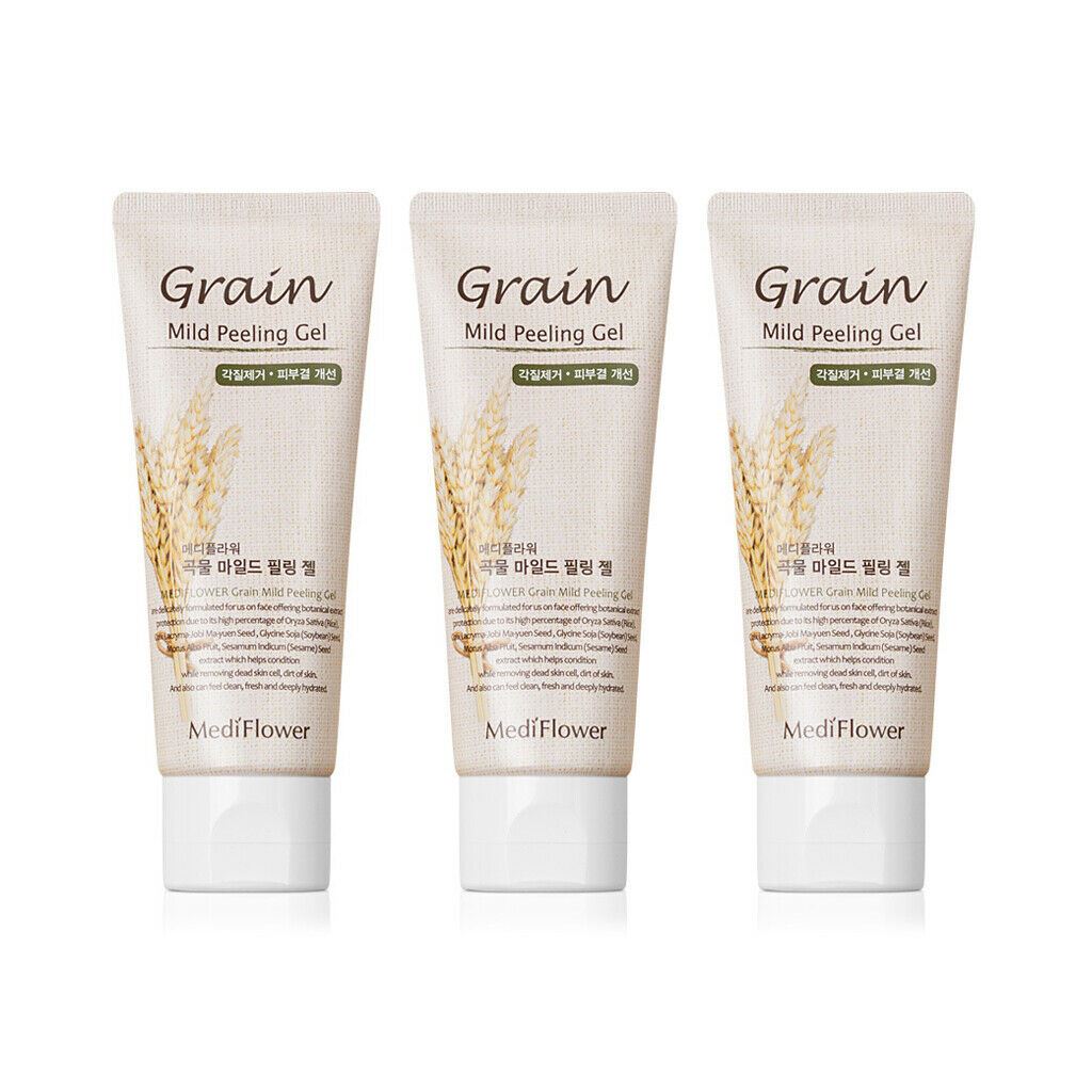 [Medi Flower] Hypo-allergenic Grain Mild Peeling Gel 100ml 3 EA - Dodoskin