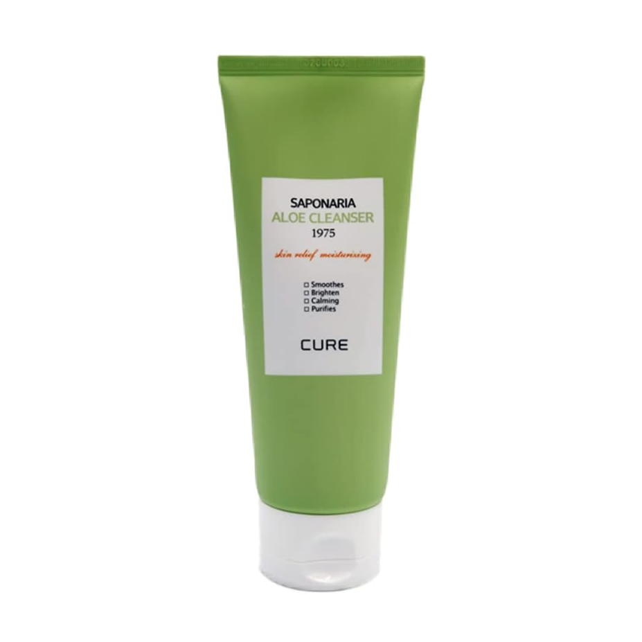 KIM JEONG MOON Aloe Ra Sence Loe Cure Saponaria Aloe Cleanser Tube 150ml - Dodoskin