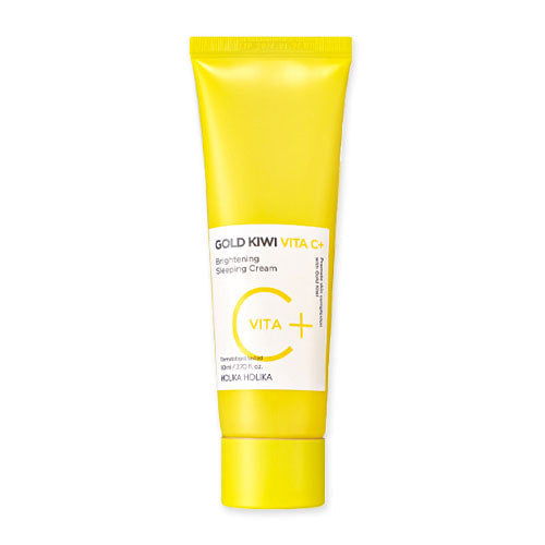 [HOLIKA HOLIKA] Gold Kiwi Vita C+ Brightening Sleeping Cream 80ml - Dodoskin