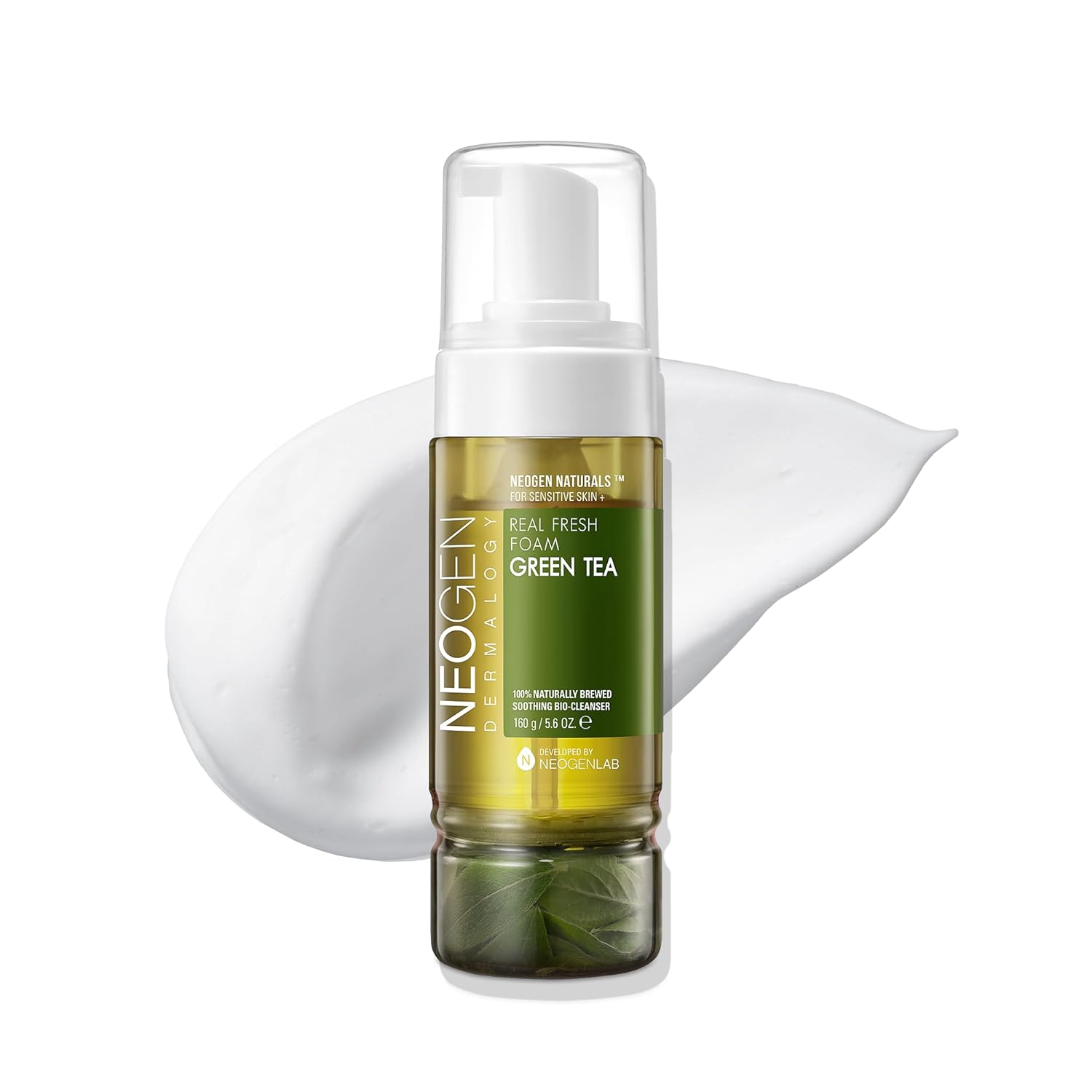 NEOGEN DERMALOGY Real Fresh Foam Cleanser Green Tea 160g - DODOSKIN