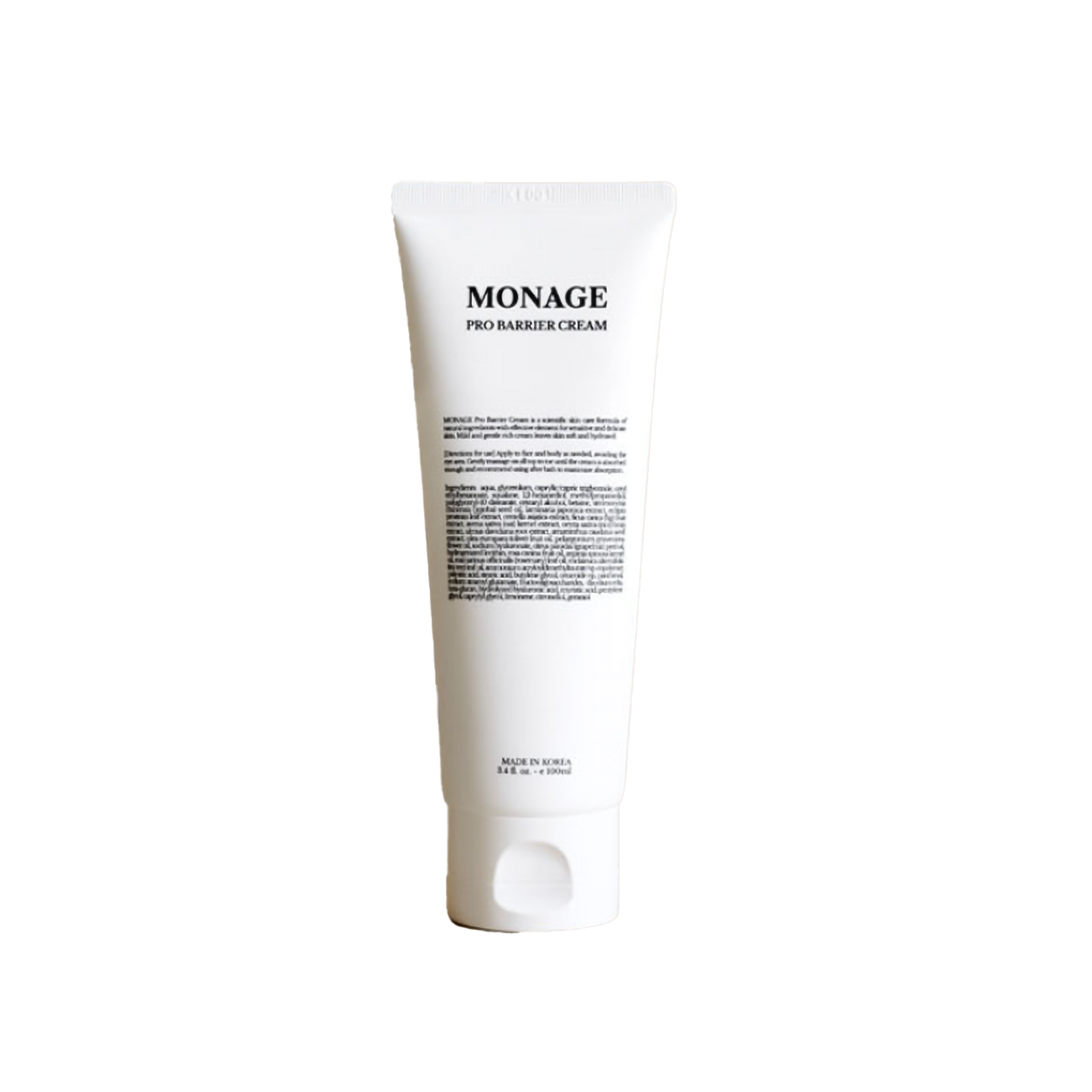 MONAGE Vegan Skin Barrier Intensive Cream 100ml - DODOSKIN
