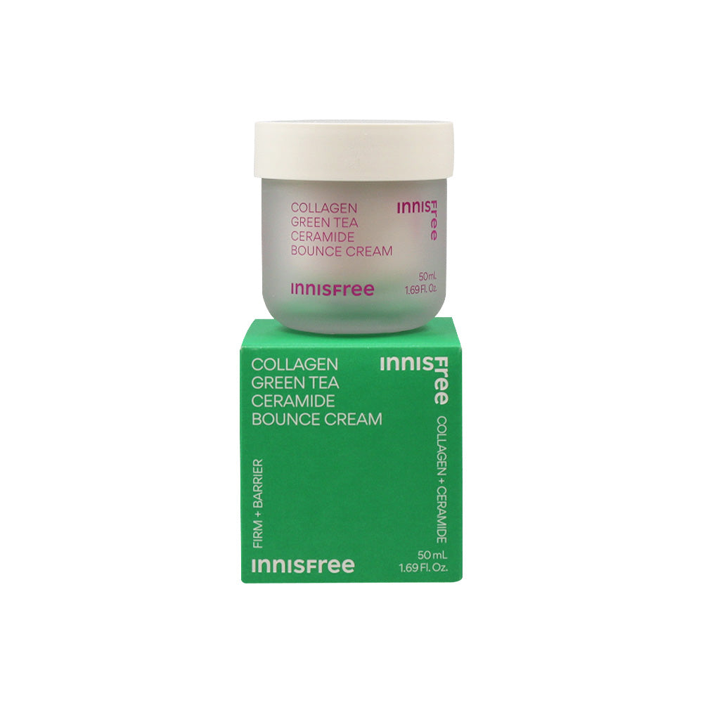 Innisfree Collagen Green Tea Ceramide Bounce Cream 50ml