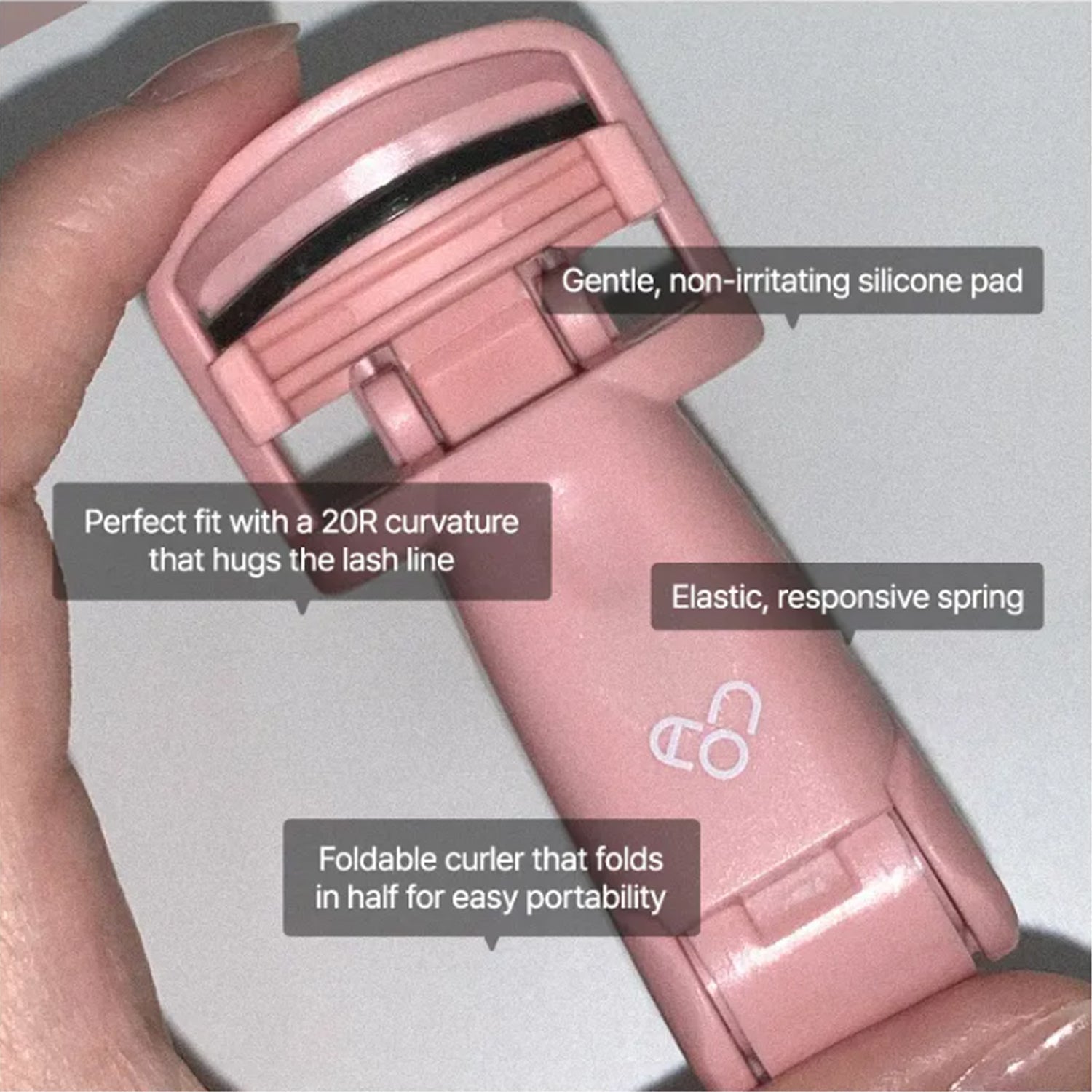 AOU Foldable Eyelash Curler