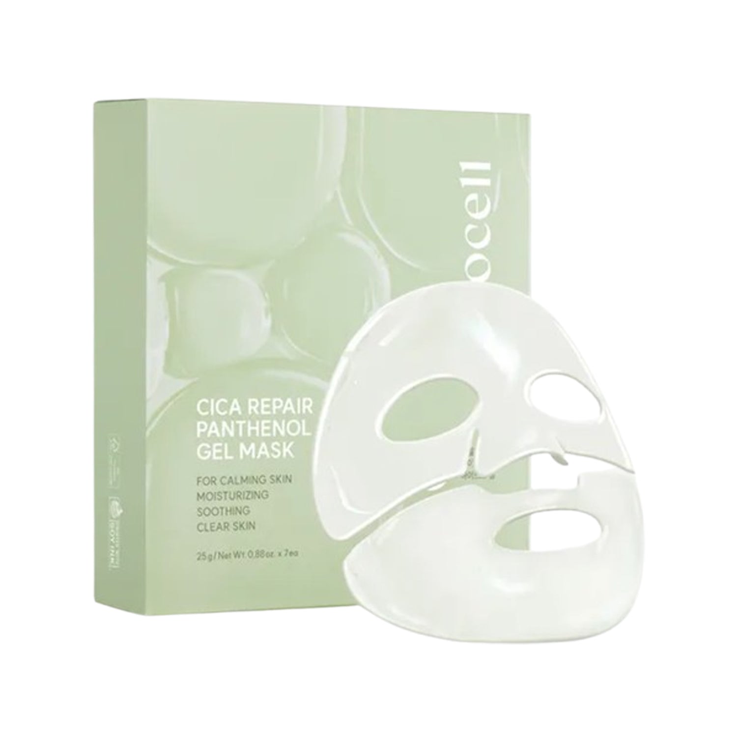 AROCELL Cica Repair Panthenol Gel Mask 25g x 7ea