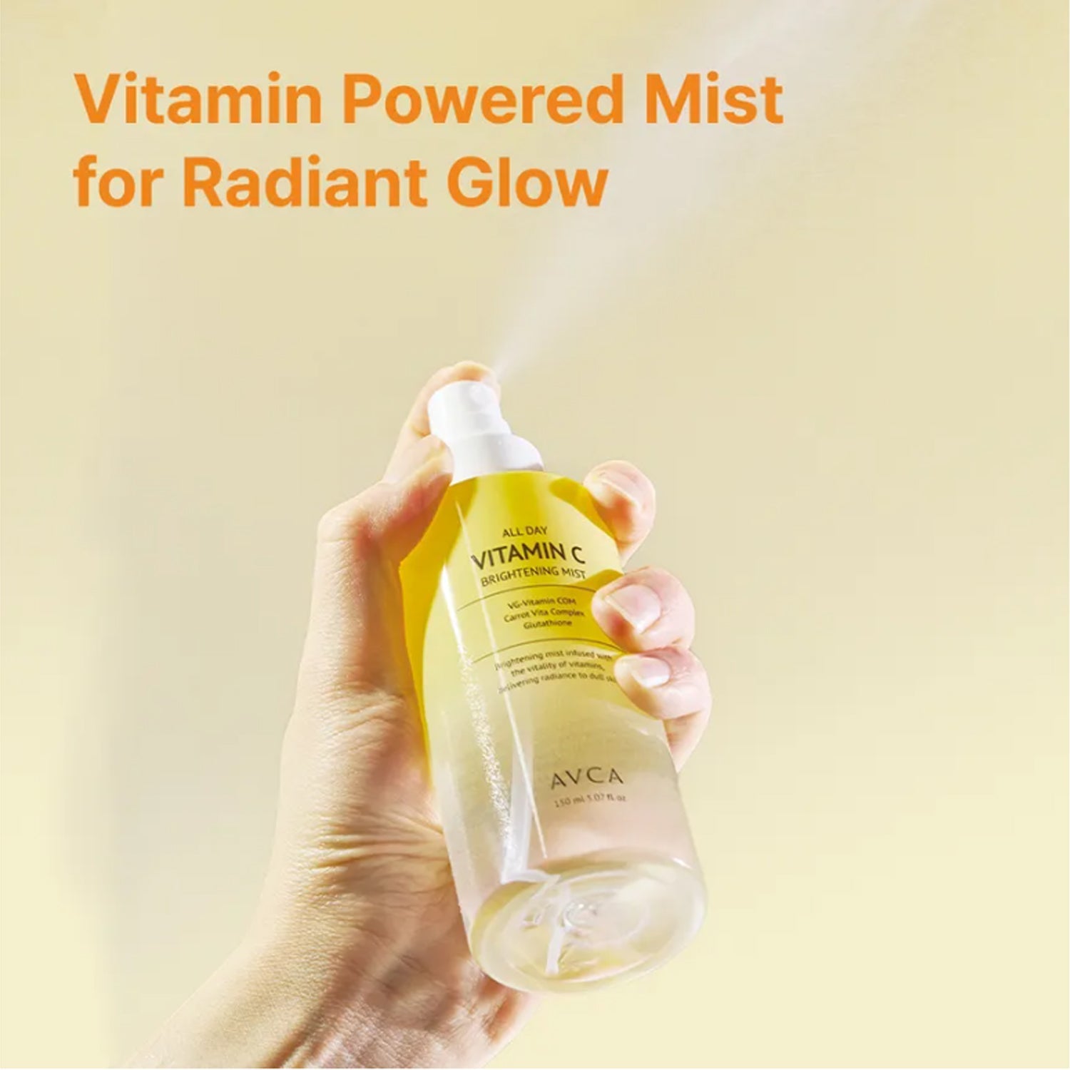 AVCA All Day Vitamin C Brightening Mist 150ml