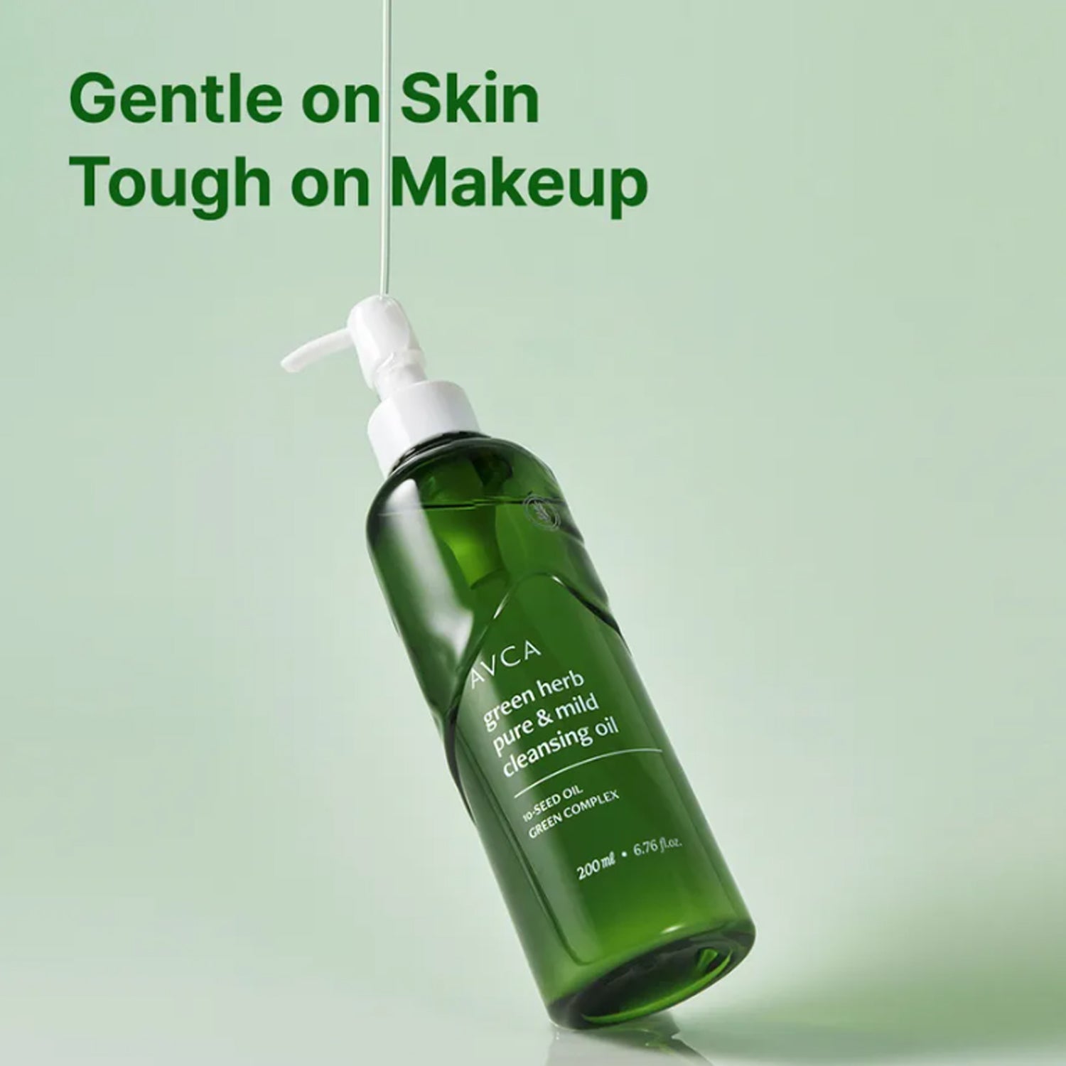 AVCA Green Herb Pure & Mild Cleansing Oil 200ml