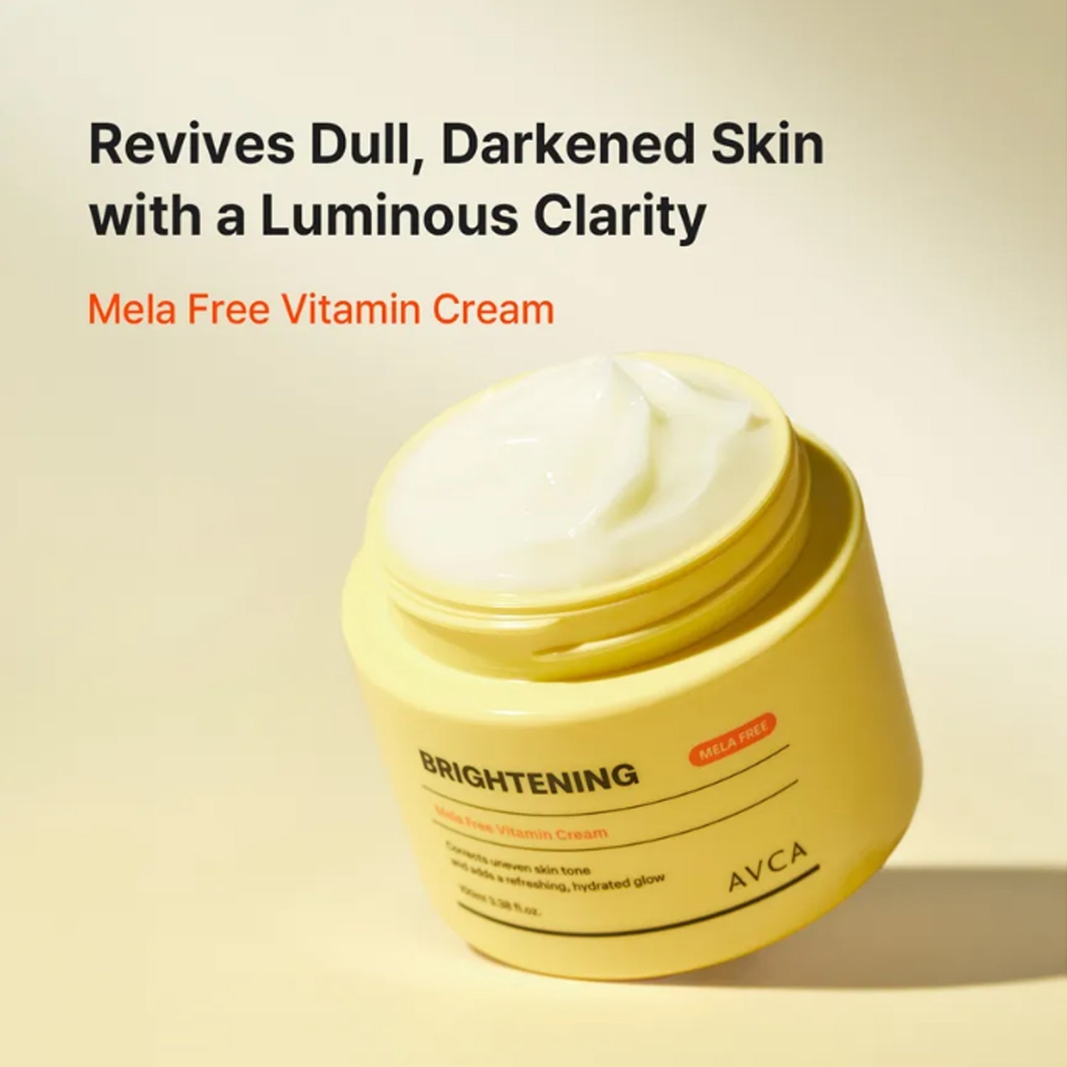 AVCA Mela Free Vitamin Brightening Cream 100ml
