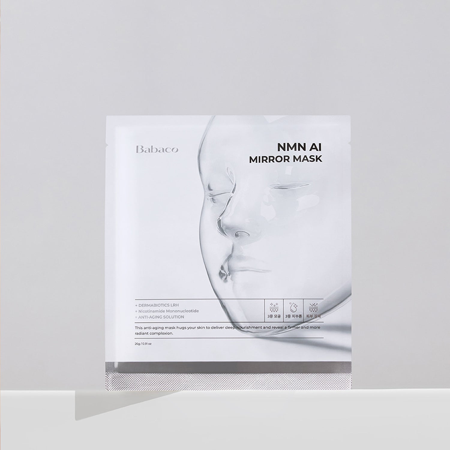 Babaco NMN AI Mirror Mask 1 Box (4 Sheets)