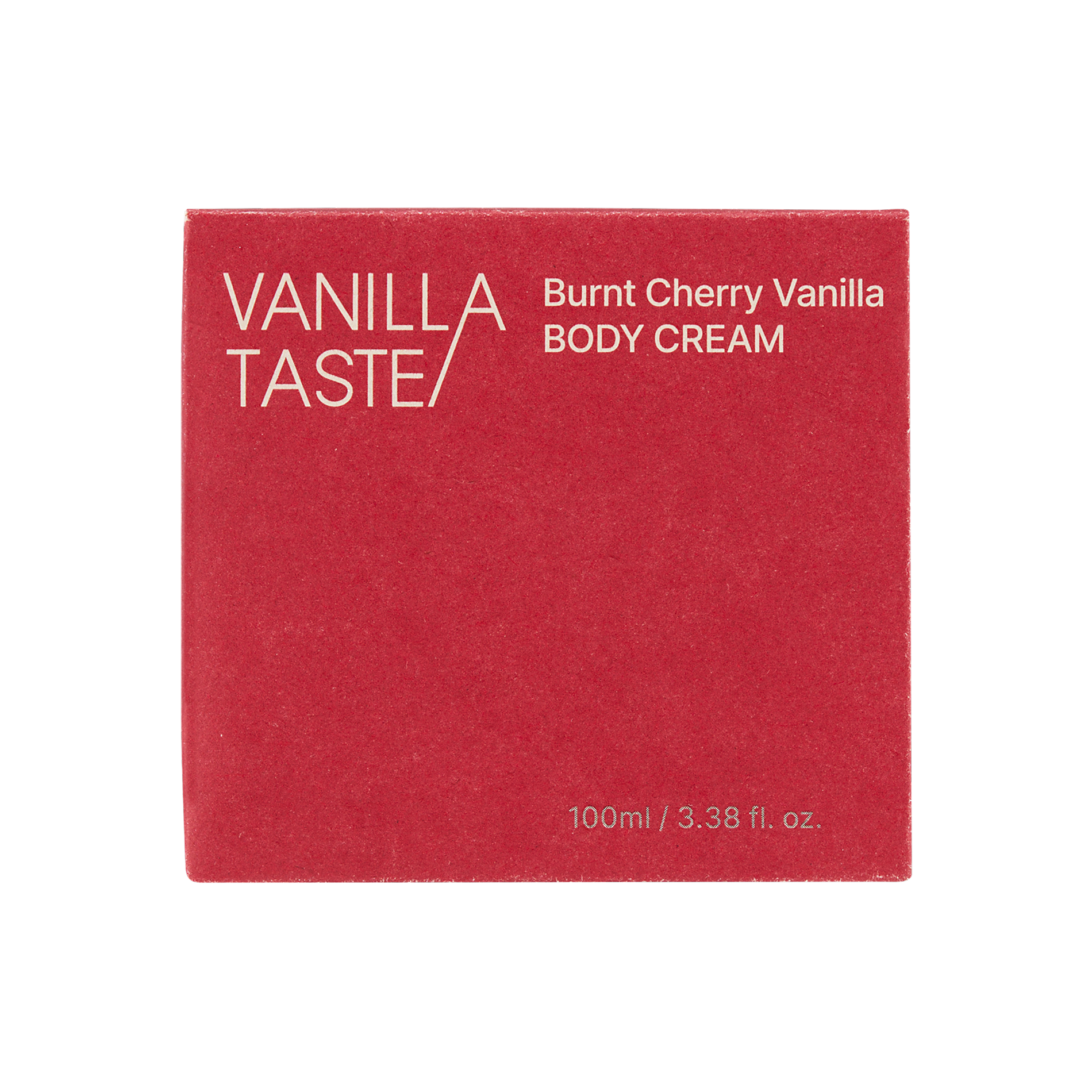 VANILLA TASTE Burnt Cherry Vanilla Body Cream 100ml