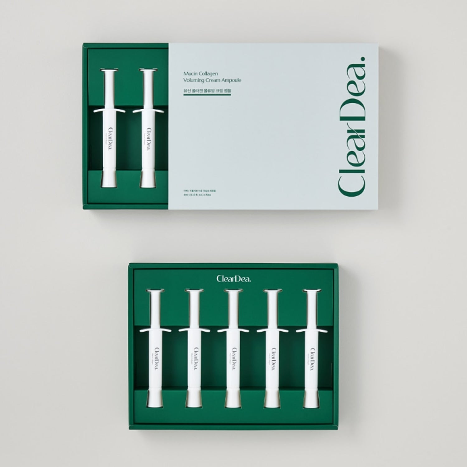 ClearDea. Mucin Collagen Voluming Cream Ampoule 4ml x 5ea