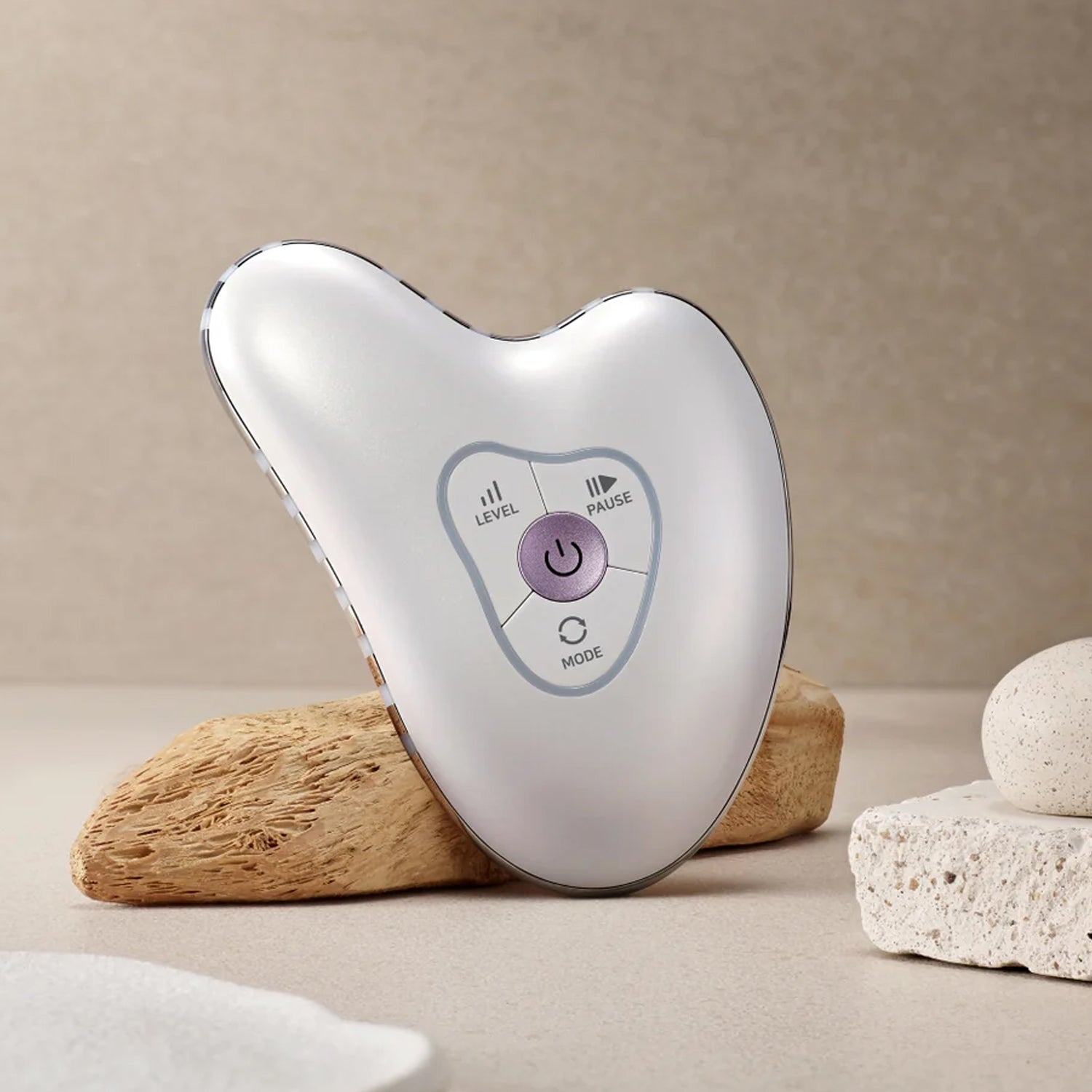 Centellian24 Madeca Prime Ritual White Pearl High-Frequency Galvanic Gua Sha Massager + Face Cream 150ml + Body Cream 250ml