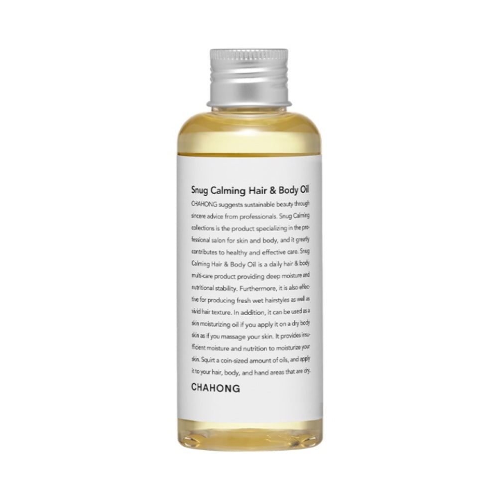 Chahong Snug Calming Hair and Body Oil 150ml