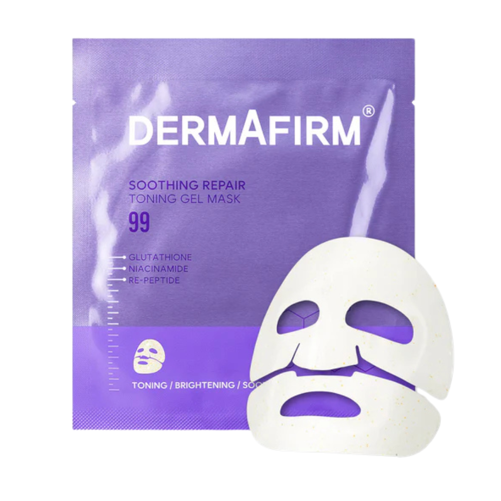 DERMAFIRM Soothing Repair Toning Gel Mask R4 (4 Sheet)