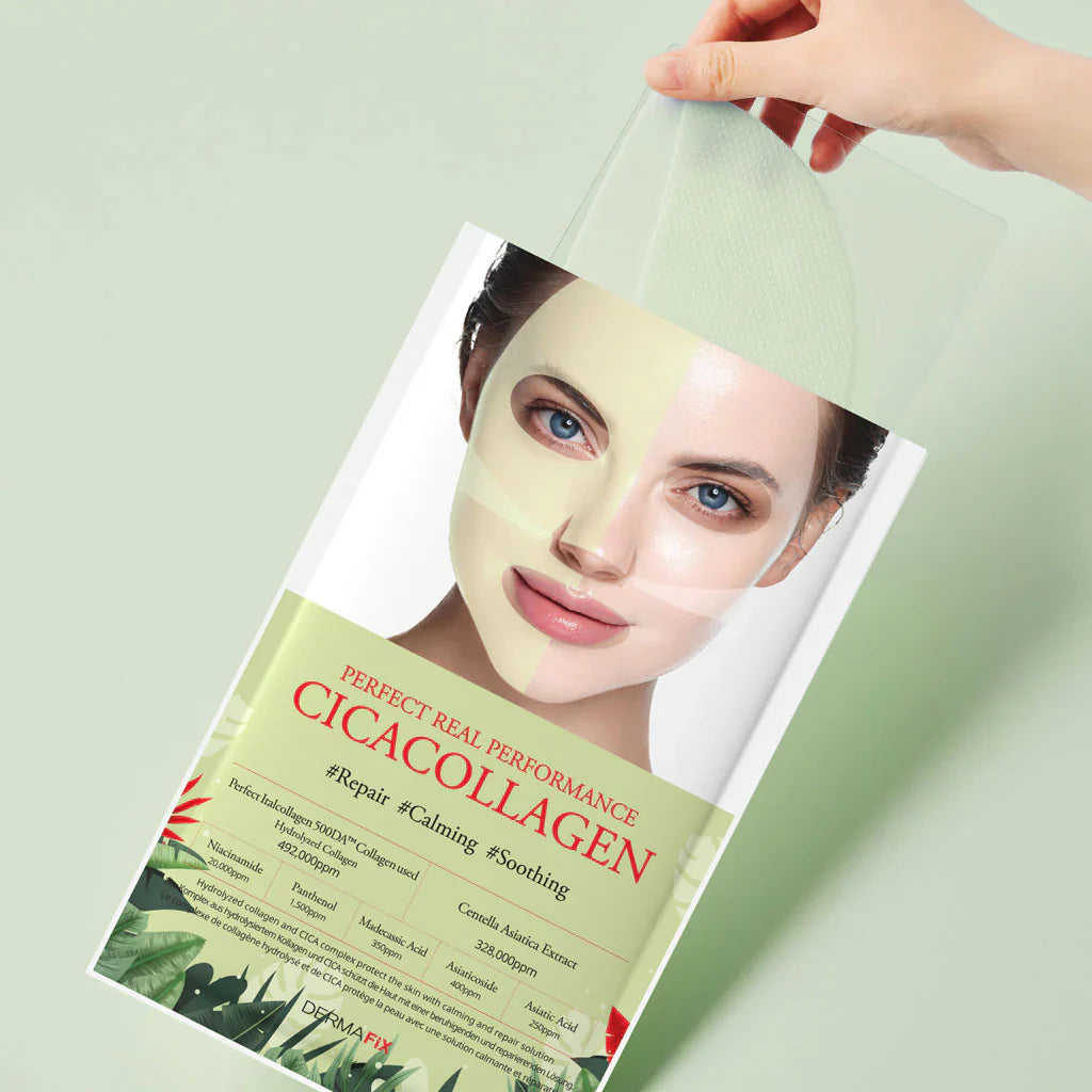 DERMAFIX Patent Performance Cica Collagen (5 Sheets)