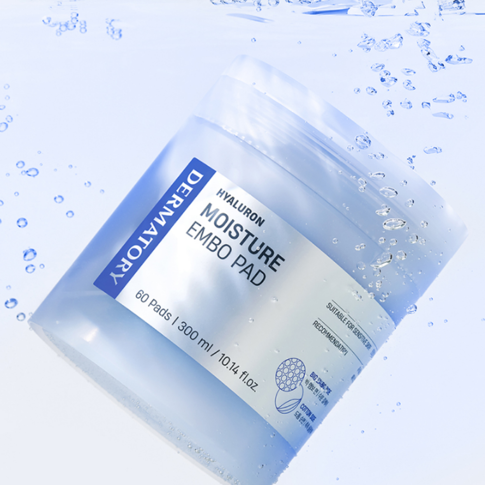 DERMATORY Hyalluron Moisture Embo Pad 60 Pads 300ml