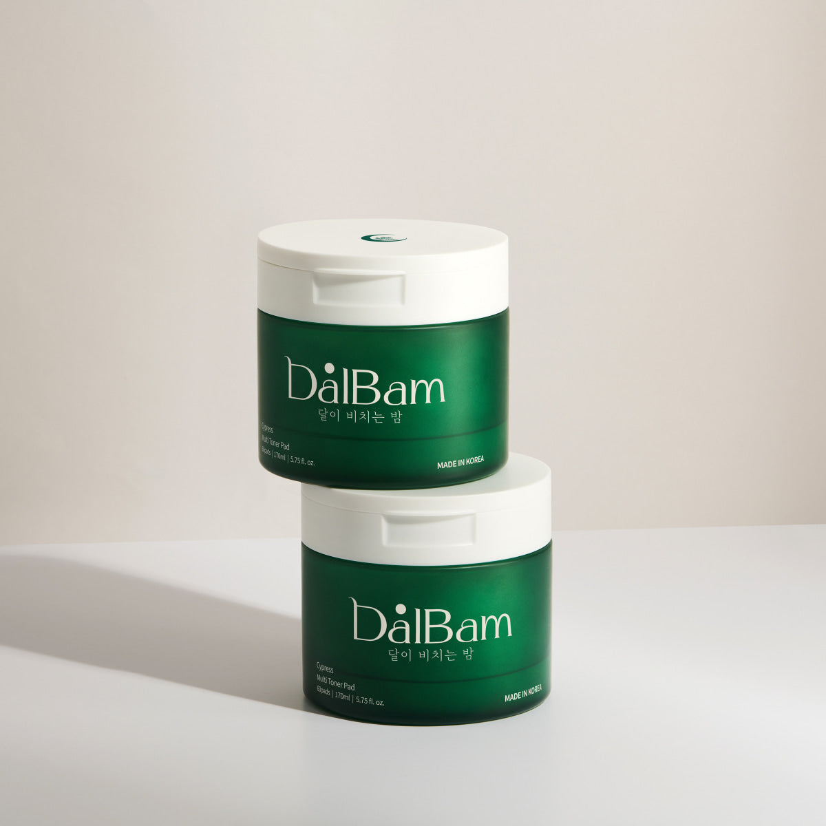 DalBam Cypress Multi-Benefit Hinoki Water Toner Pad  170ml 60 Sheets