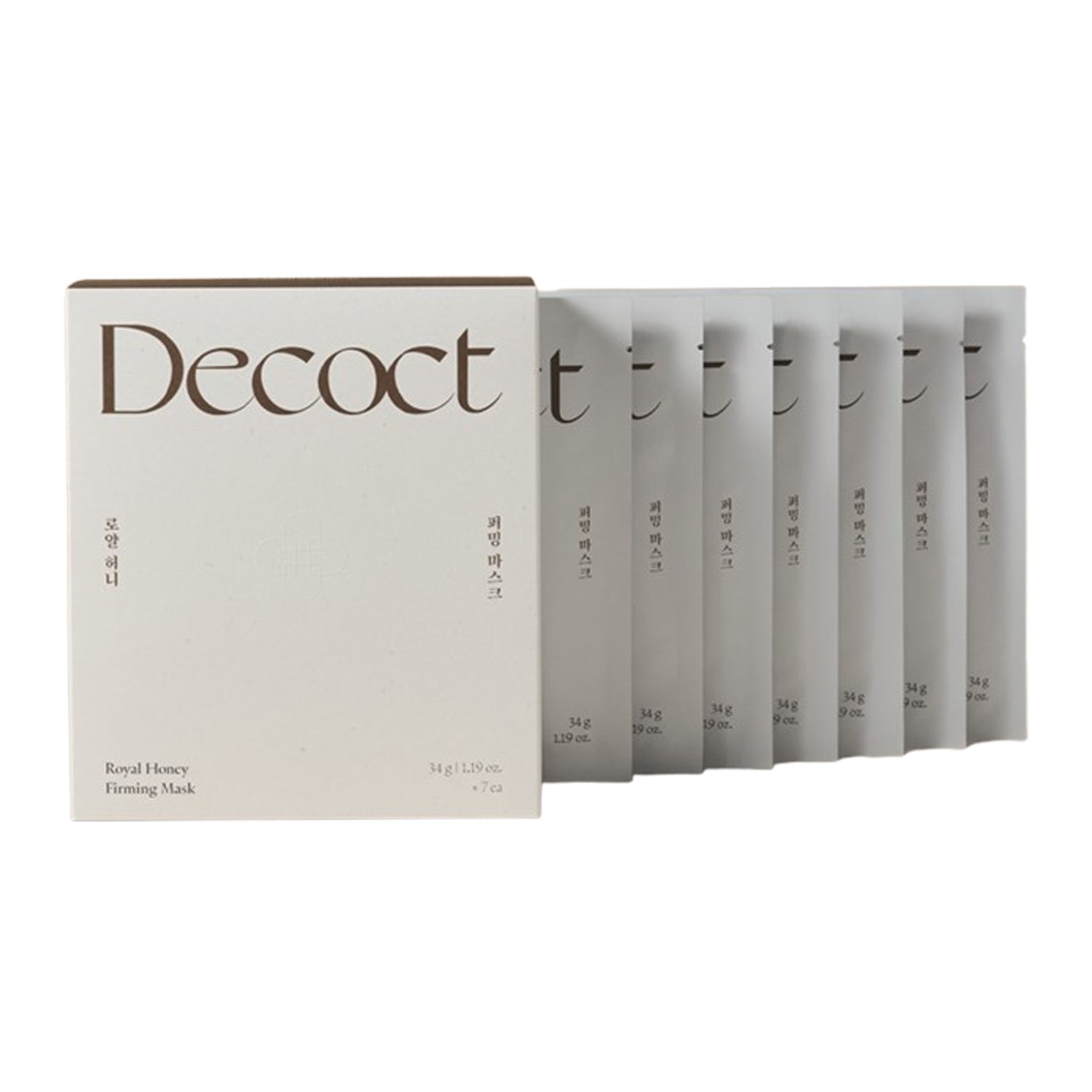 Decoct Informatii Decoct Royal Honey Firming Mask (7 Sheets) | DODO SKIN – Wholesale DODOSKIN