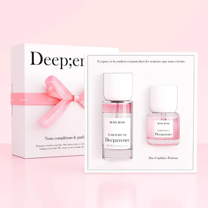 Deep;erence Perfume Hair Oil Essence & Hair Mist 50ml Duo Set
