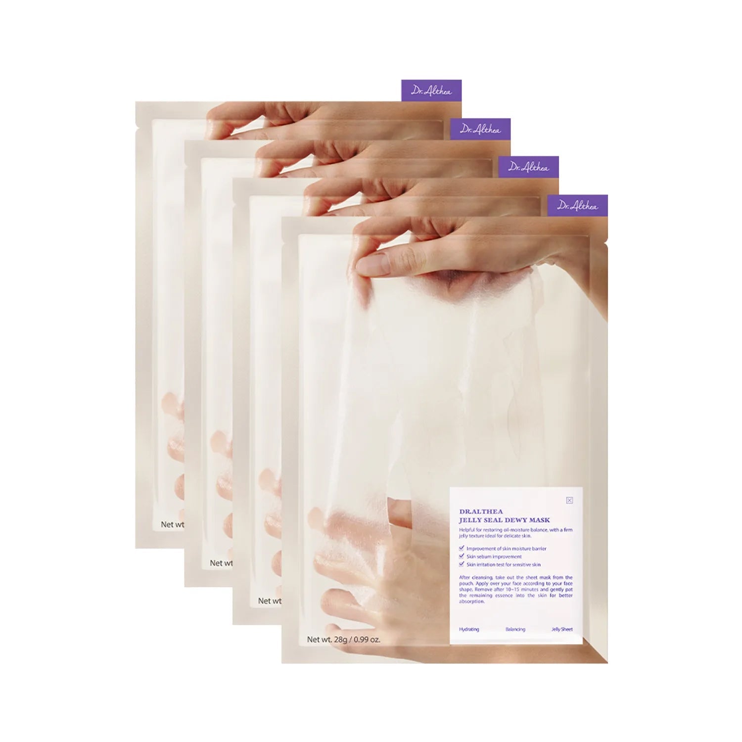 Dr.Althea Jelly Seal Dewy Mask (4ea)