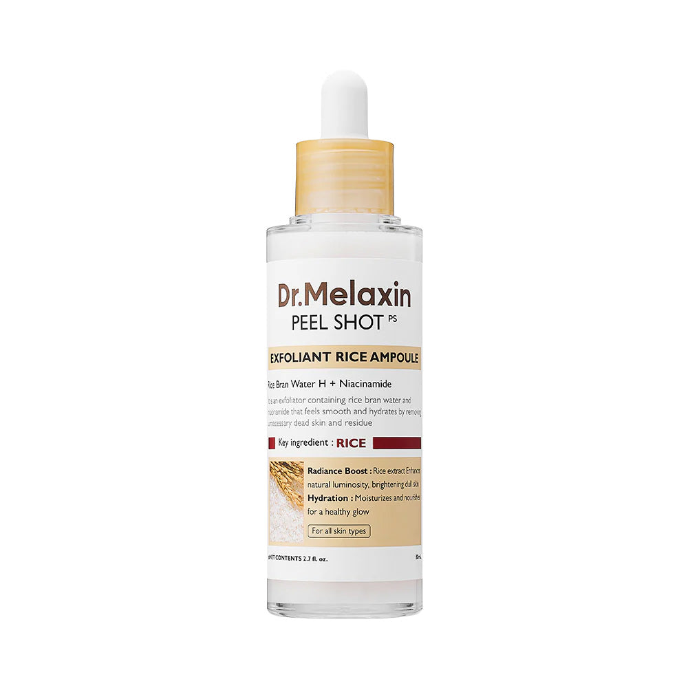 [Editor's Pick] Dr.Melaxin Peel Shot Glow White Rice Ampoule 80ml