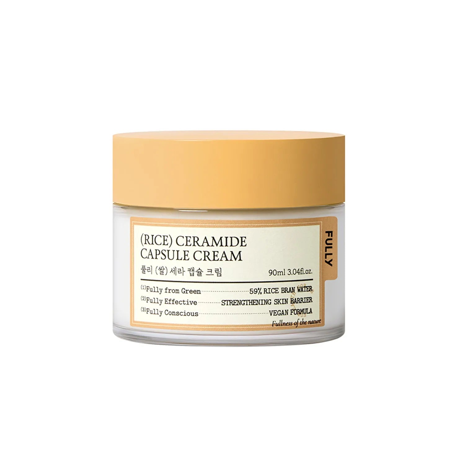 FULLY Rice Ceramide Capsule Cream 90ml