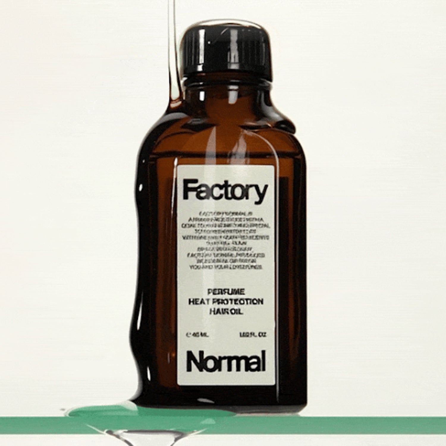 Factory Normal Wood Floral Scent Heat Guard Perfume Hair Oil 45ml