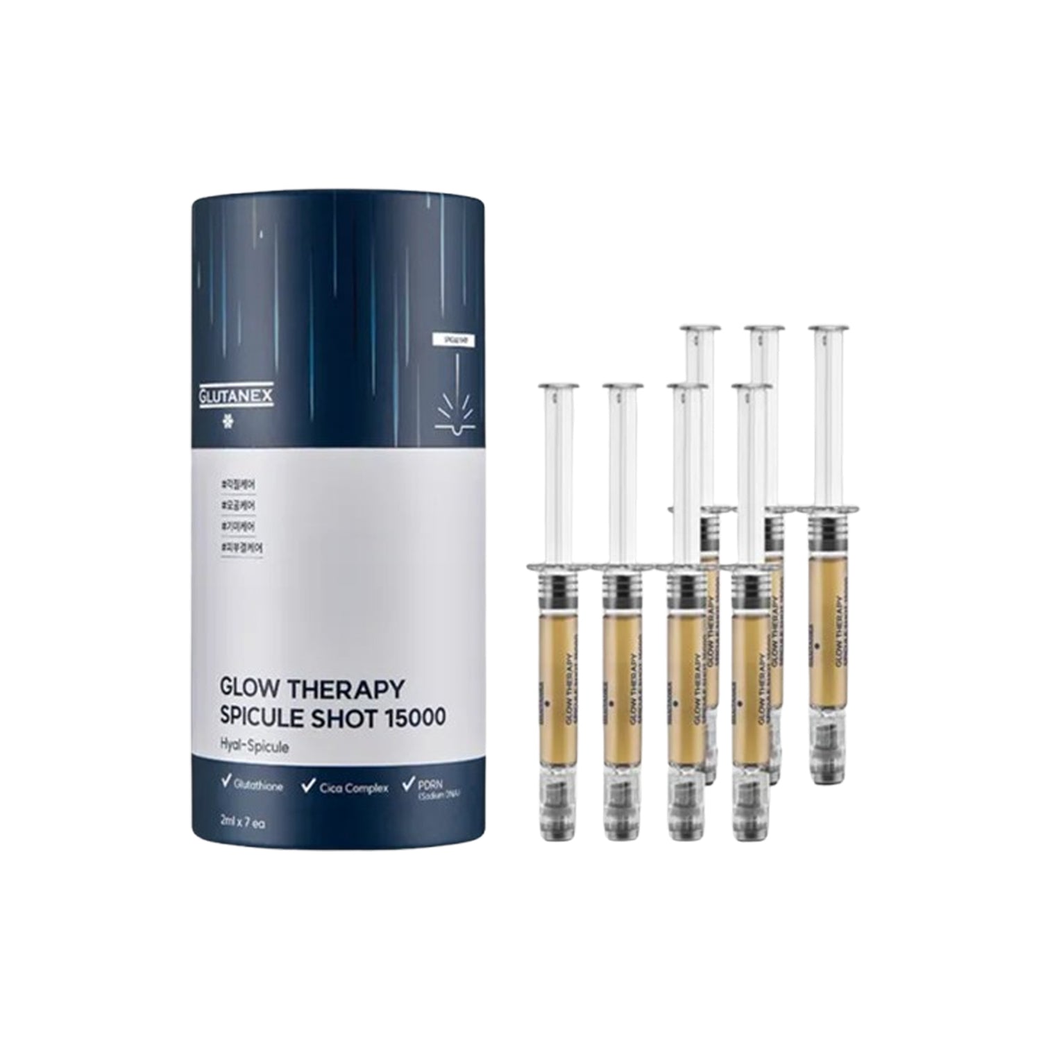Glutanex Glow Therapy Spicule Shot 15000 2ml x 7ea