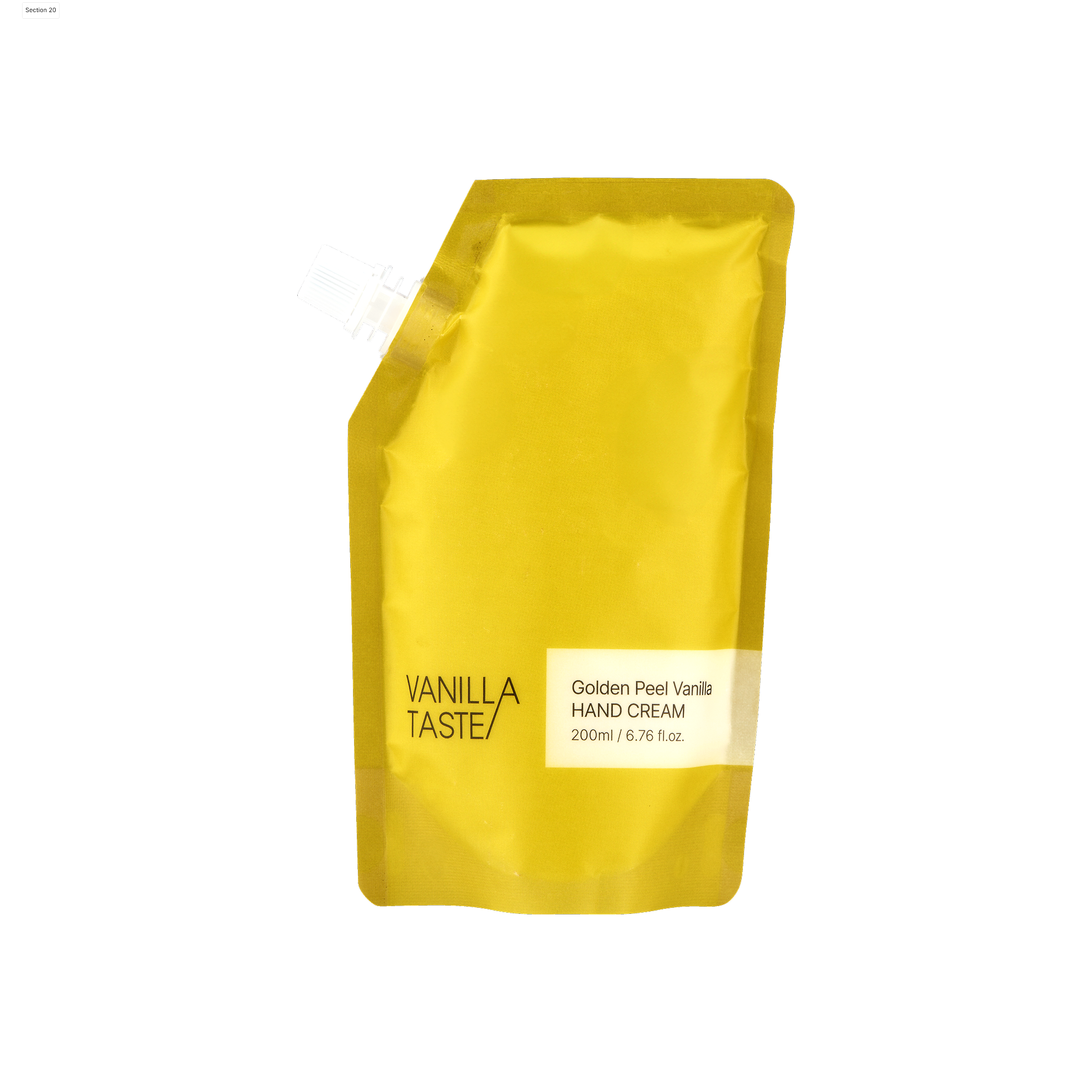 VANILLA TASTE Golden Peel Vanilla Hand Cream Refill 200ml