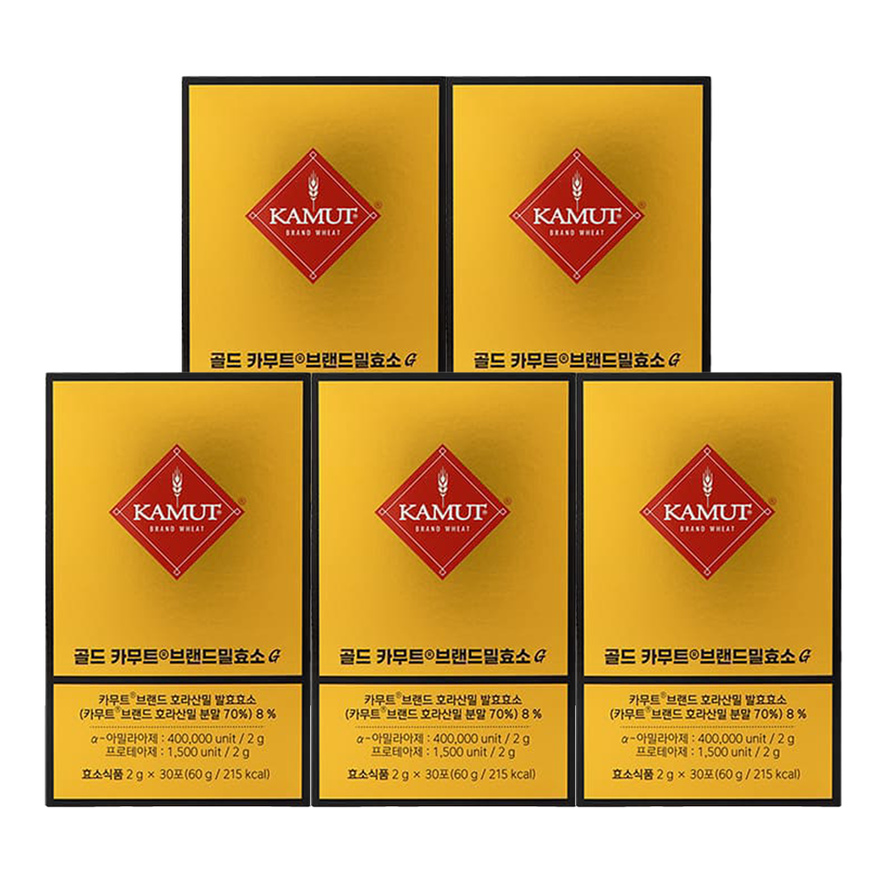 Grain on Gold Kamut Enzyme G 60g (2g x 30ea) * 5Box