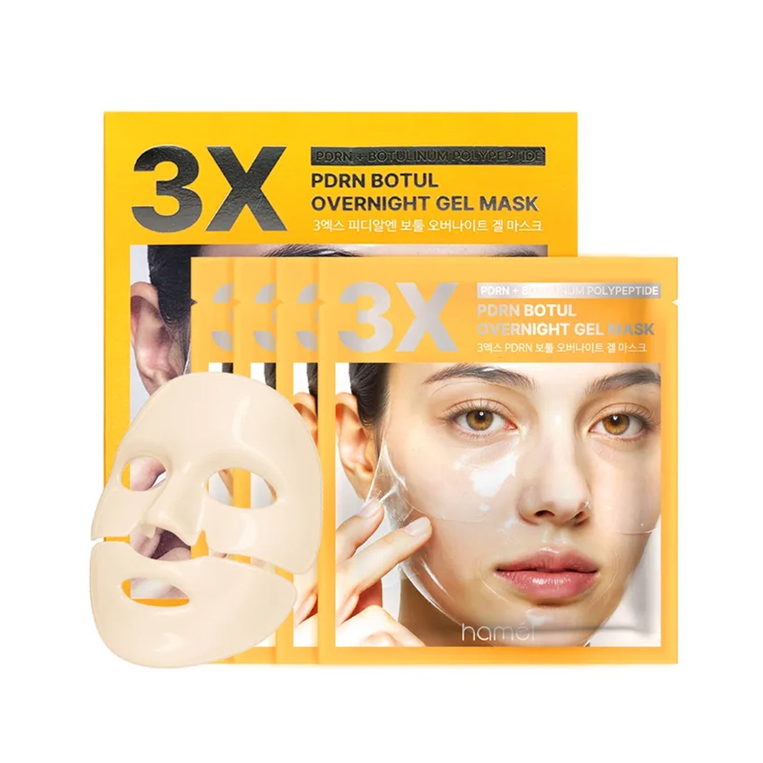 HAMEL 3X PDRN Botul Overnight Gel Mask 4ea