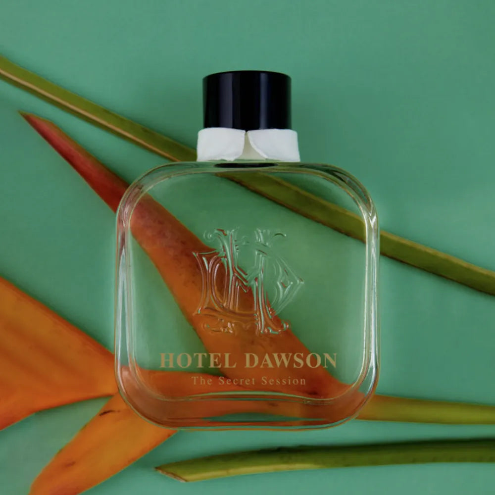 HOTEL DAWSON The Secret Session Room Diffuser (250ml) - Light Floral Scent (Main Diffuser + Fur Coaster + 5 Reed Sticks Set)