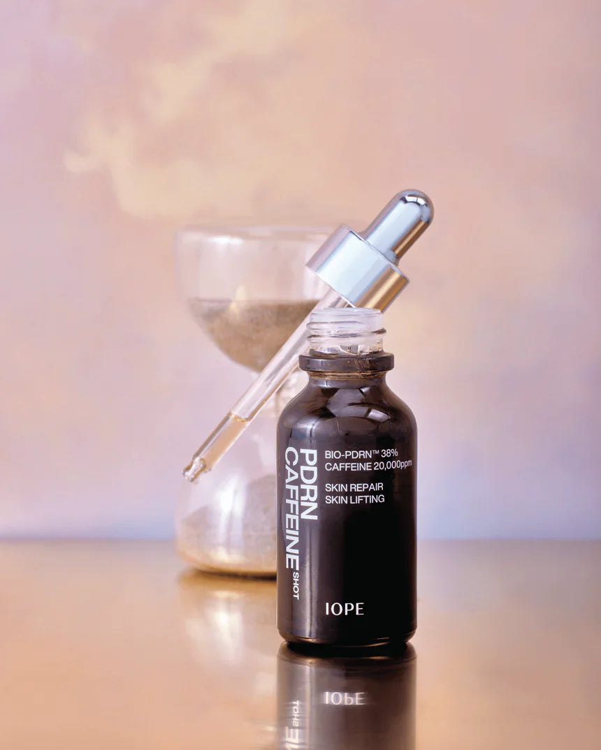 IOPE PDRN Caffeine Shot Ampoule 30ml/50ml - Improved skin elasticity and firmness