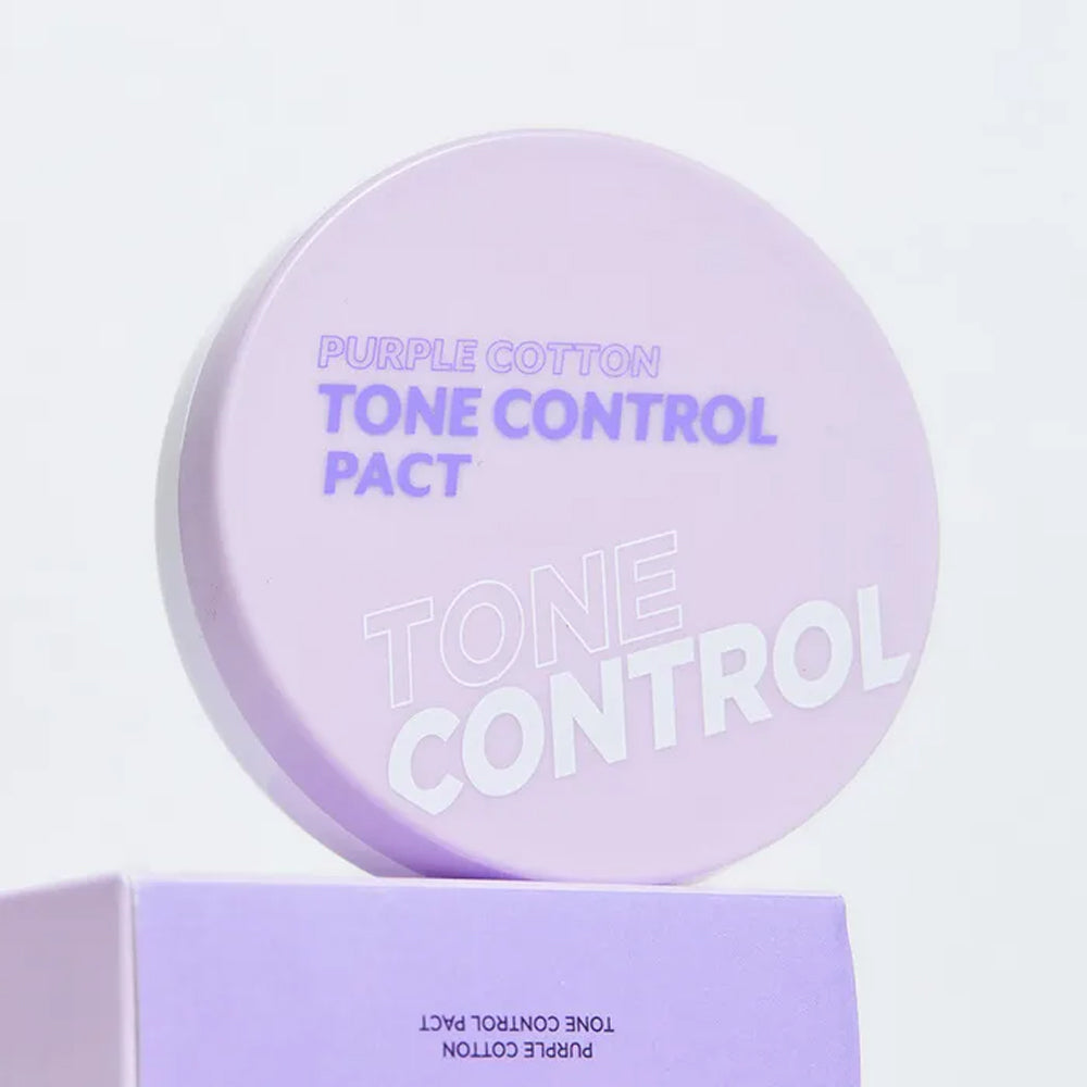 I’M MEME Purple Cotton Tone Control Pact 9.5g