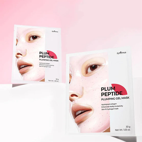 Isntree Plum Peptide Plumping Gel Mask 30g 4ea