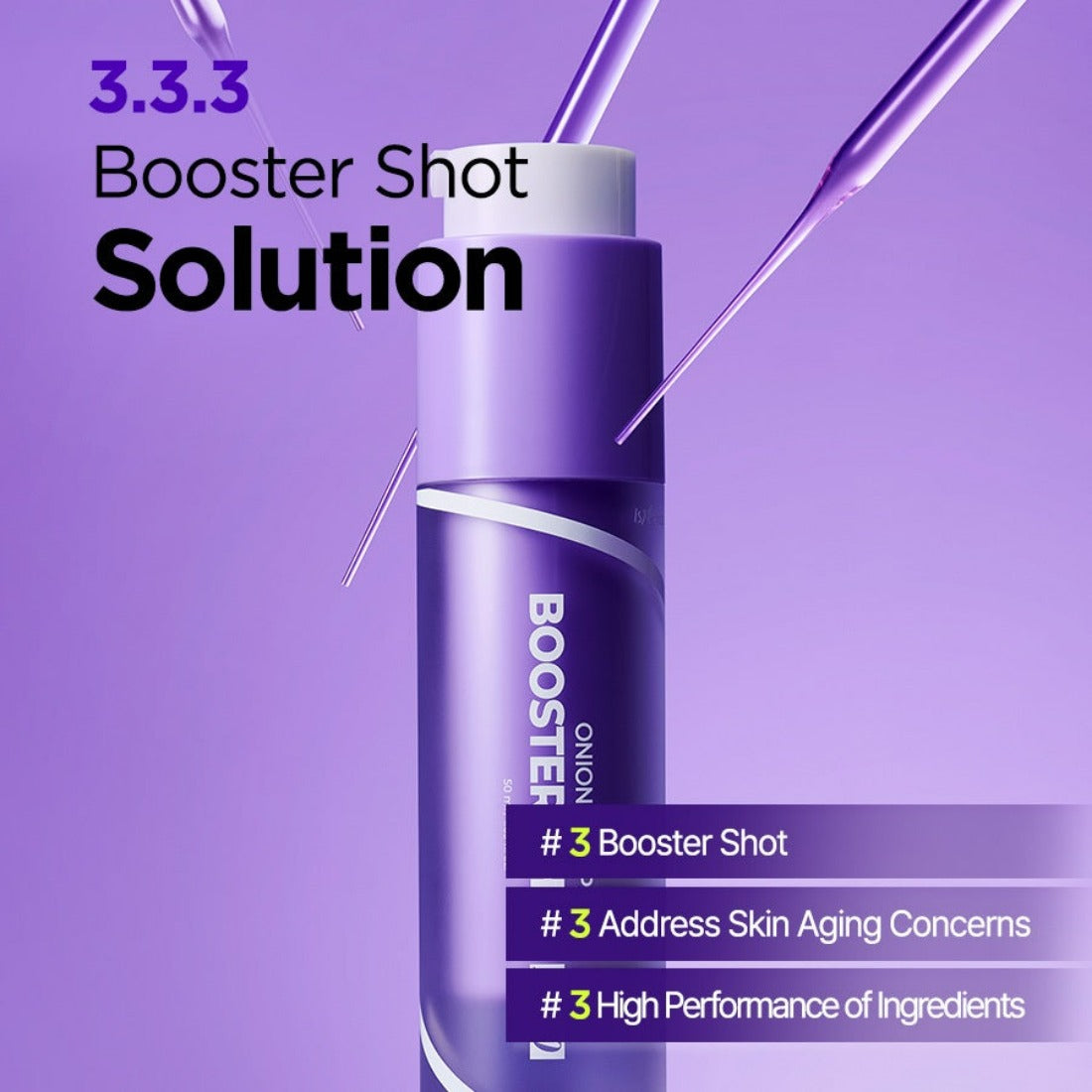 Absorbs quickly into the skin without leaving a sticky or greasy residue.
