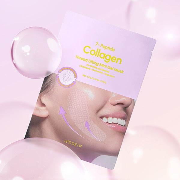 It'S SKIN 7 peptide Collagen Thread Lifting Mini Gel Mask 10ea  20ea