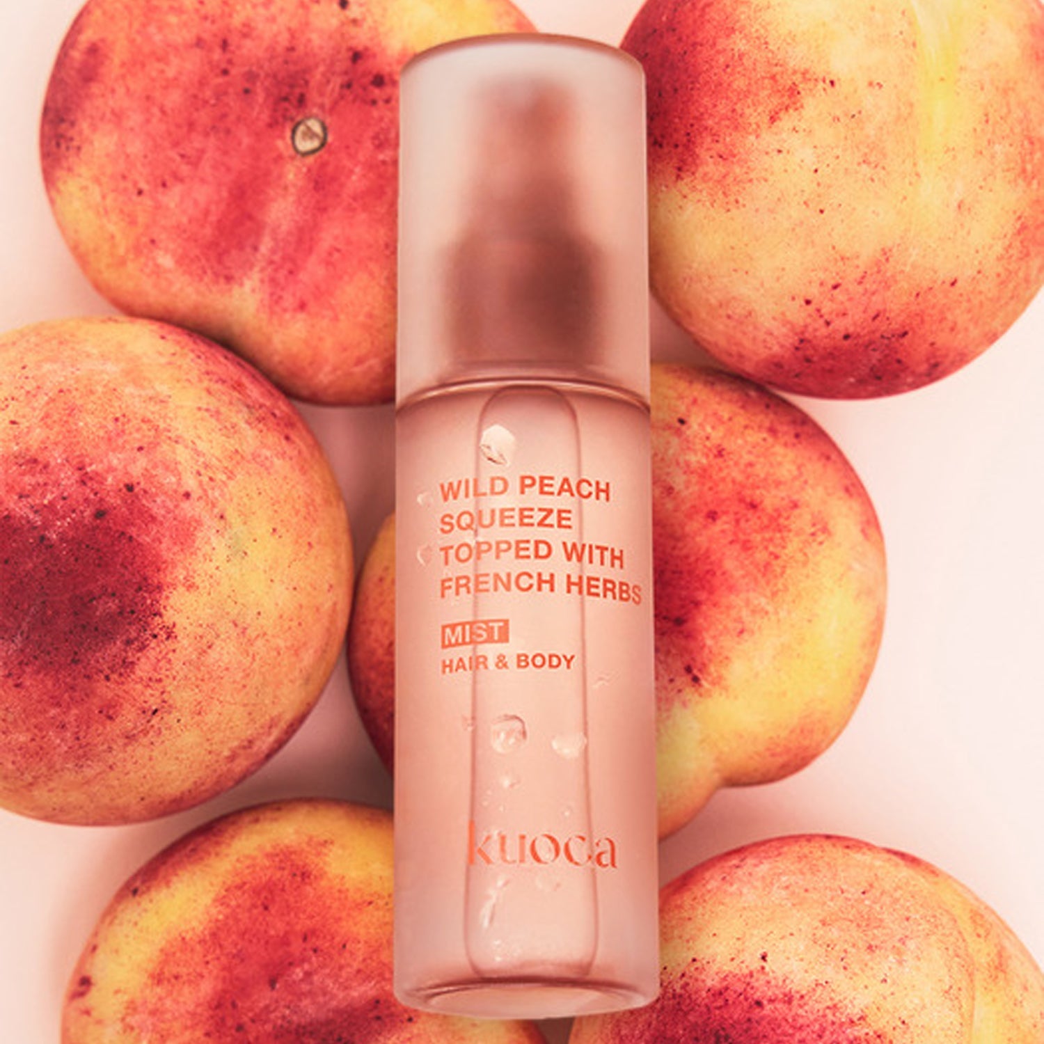 Kuoca Wild Peach Hair & Body Perfume Mist 50ml