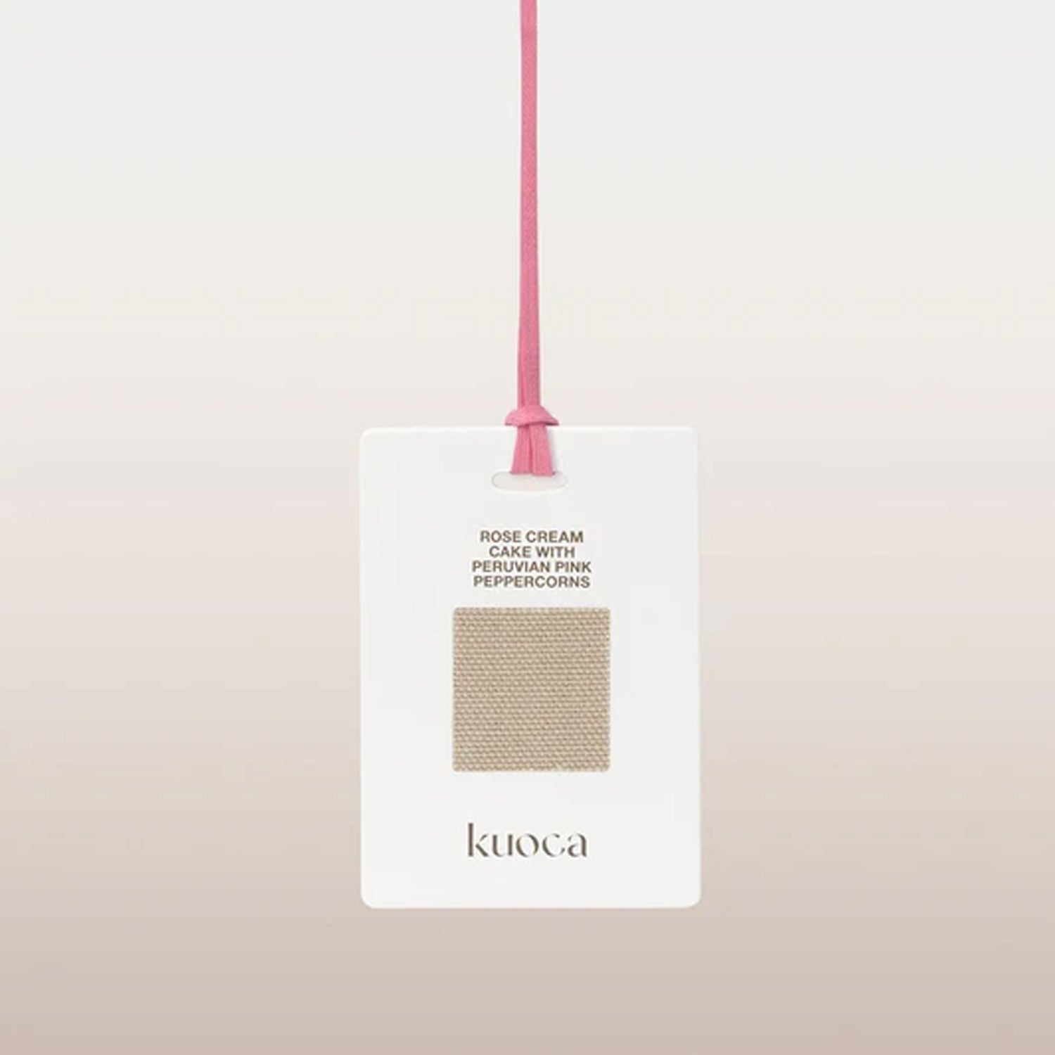 Kuoca Rose Cake Fragrance Tag