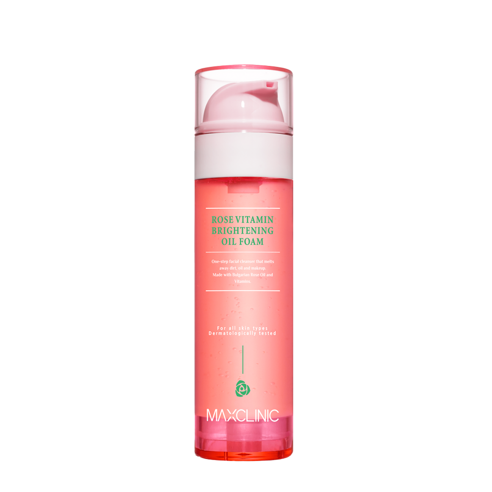 MAXCLINIC Rose Vitamin Brightening Oil Foam 110g