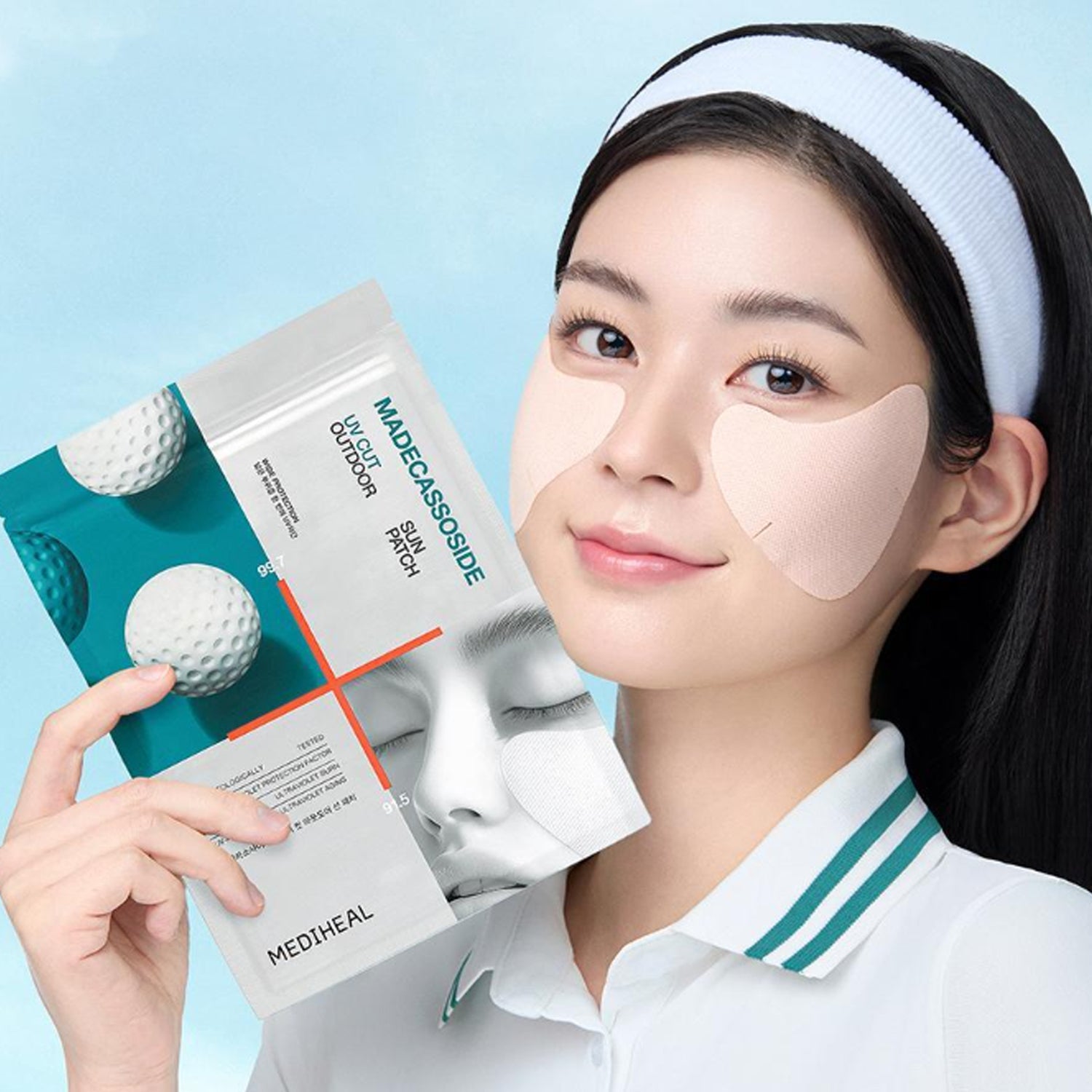 MEDIHEAL Madecassoside UV Cut Outdoor Sun Patch [Wide Protection]