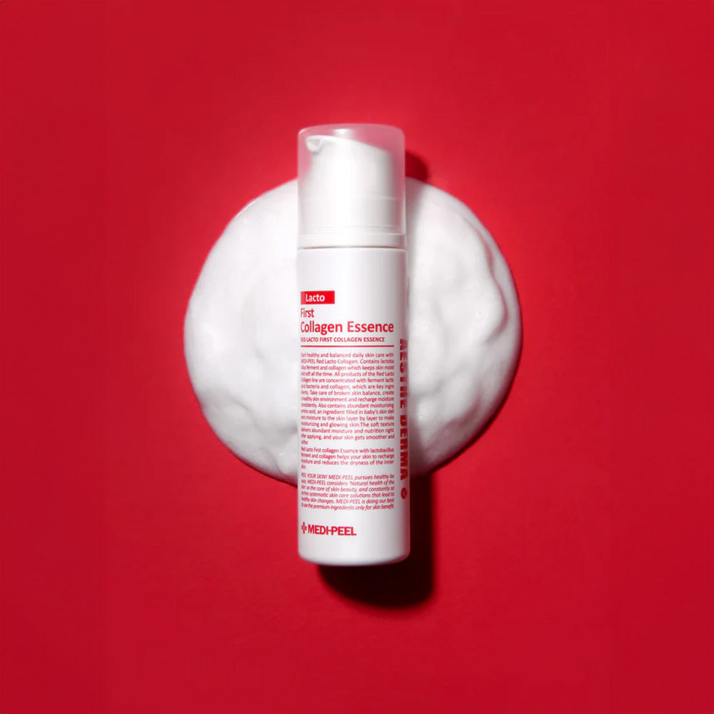 [Expiration imminen] MEDI-PEEL Red Lacto First Collagen Essence 140ml