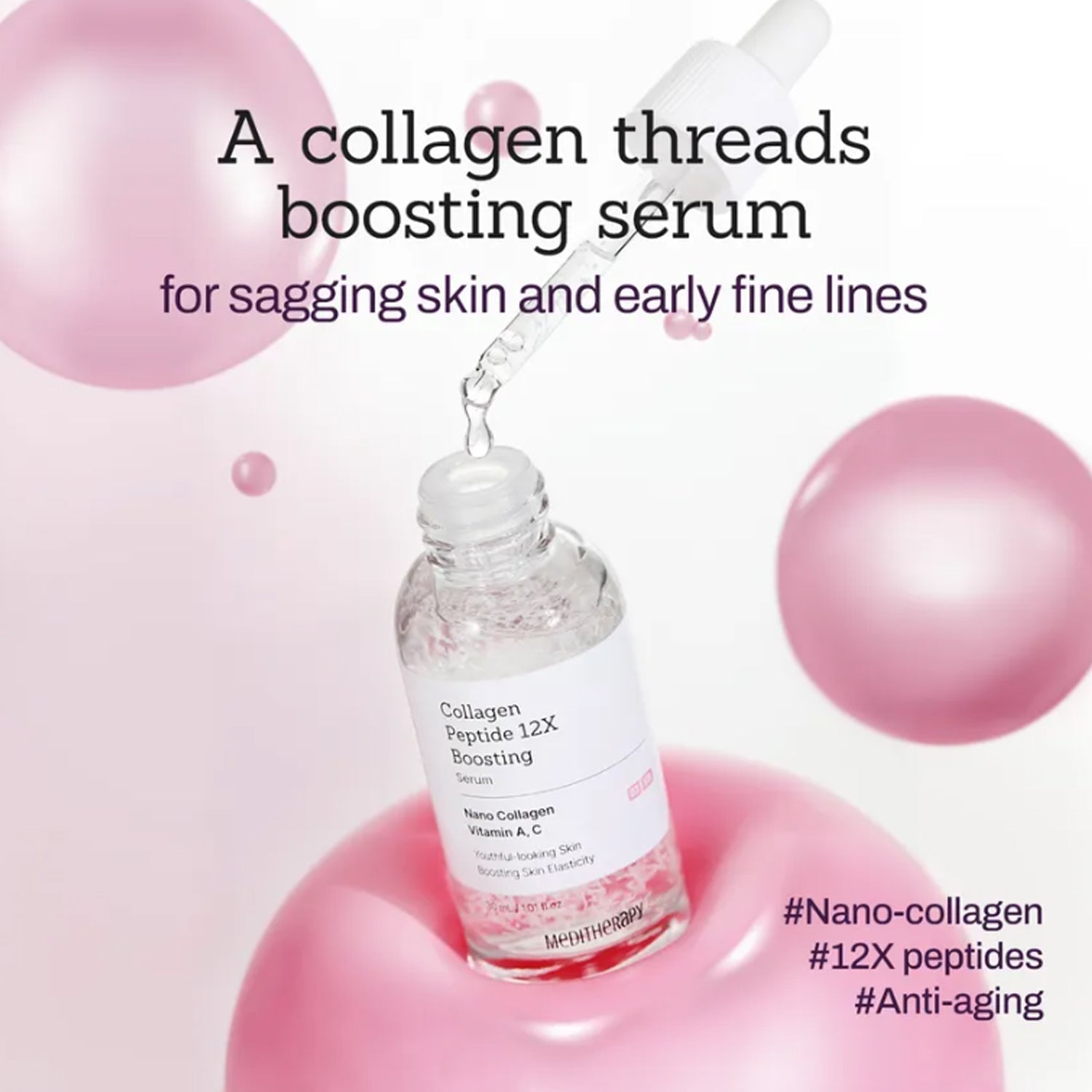 Meditherapy Collagen Peptide 12X Boosting Serum 30ml