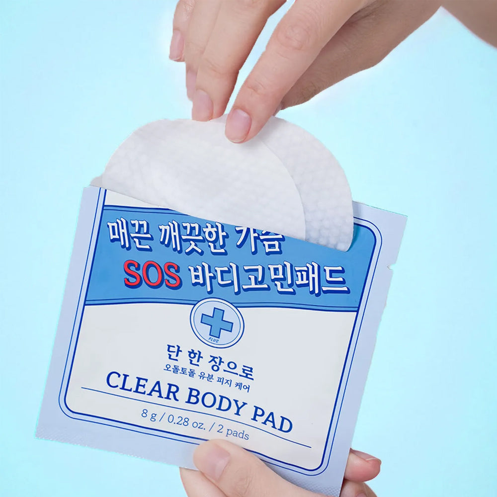 NOT4U [1+1] Clear SOS Body Pad (10 Pads)