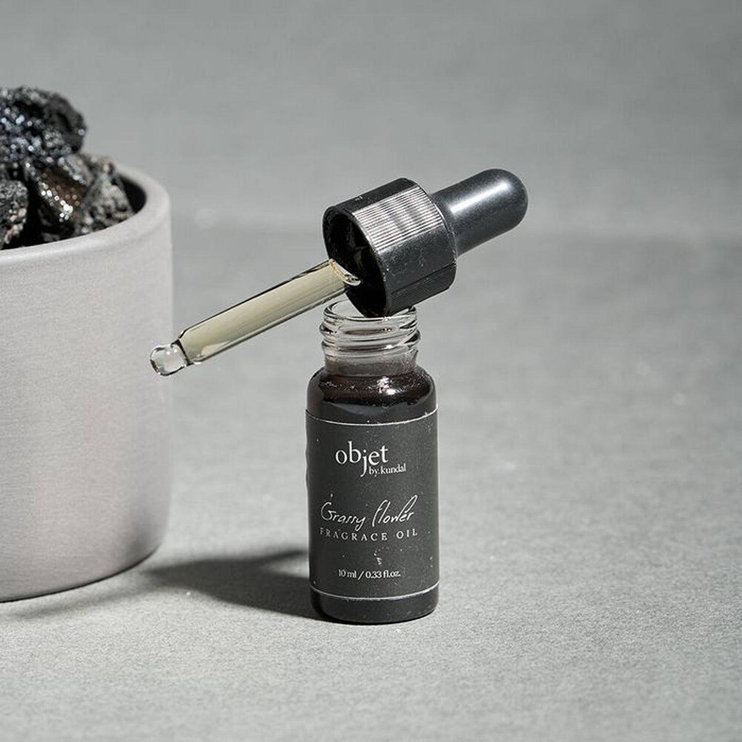 Objet by KUNDAL Perfume Volcanique Stone Diffuser Fragrance Oil 10ml × 2 Set