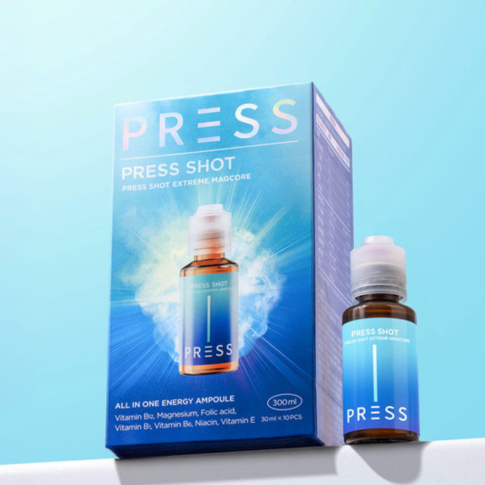 PRESS SHOT All In One Energy Ampoule Press Shot MagCore 30ml × 20